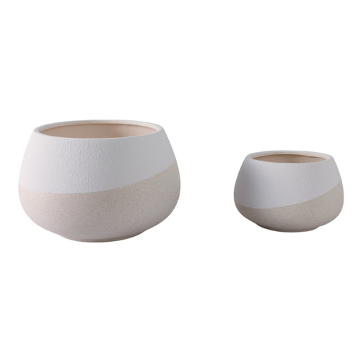 s-2-9-12-textured-half-dipped-planters-wht-tan-1