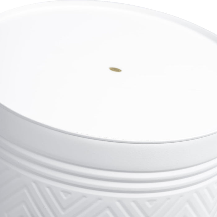 s-2-aztec-planter-on-metal-stand-white-gold-6