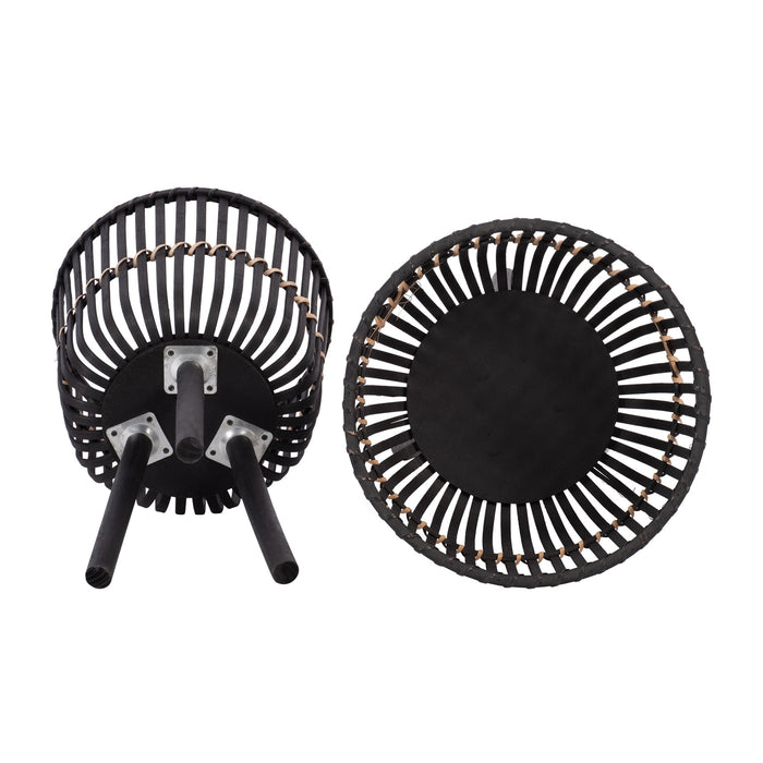 s-2-bamboo-footed-planters-10-12-black-7