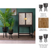 s-2-bamboo-footed-planters-10-12-black-9