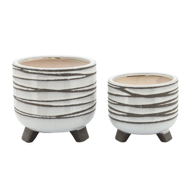 s-2-ceramic-6-8-footed-planter-white-1