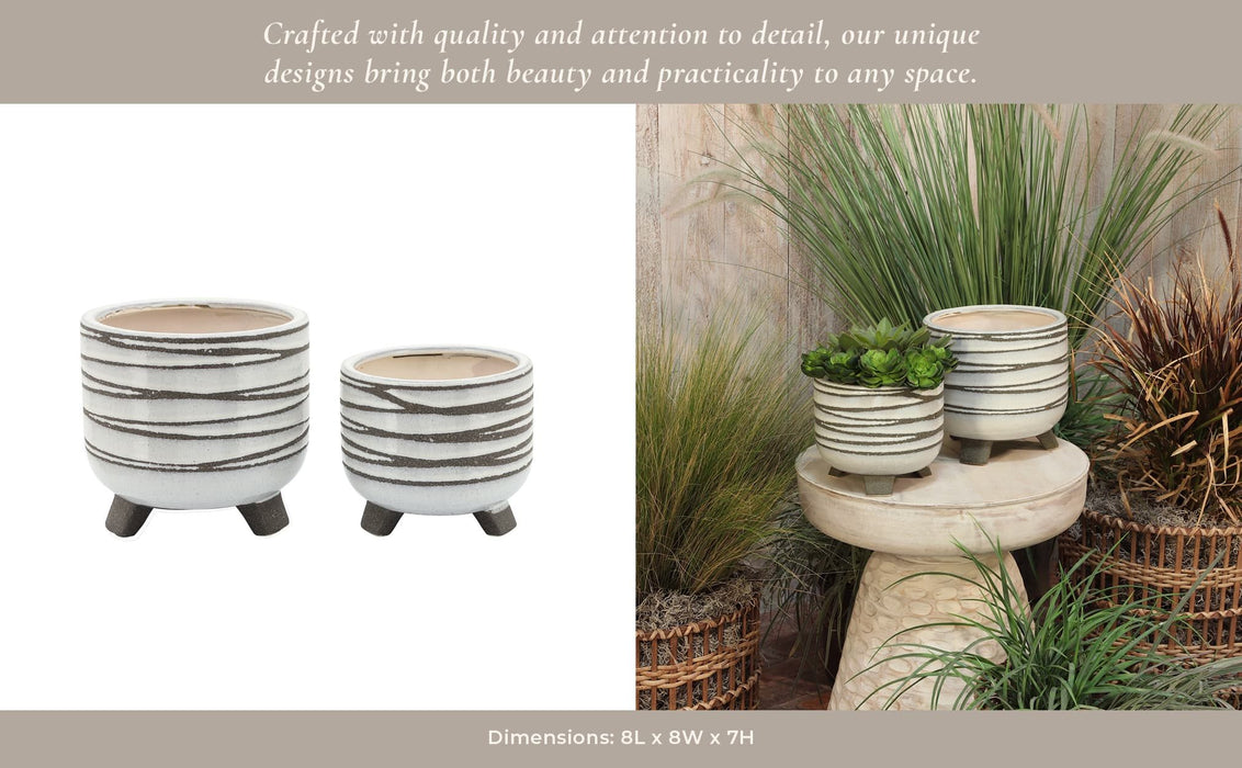 s-2-ceramic-6-8-footed-planter-white-5