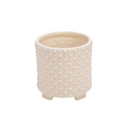 s-2-ceramic-6-8-footed-planters-w-dots-white-2