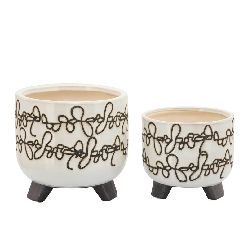 s-2-ceramic-6-8-scribble-footed-planter-beige-1