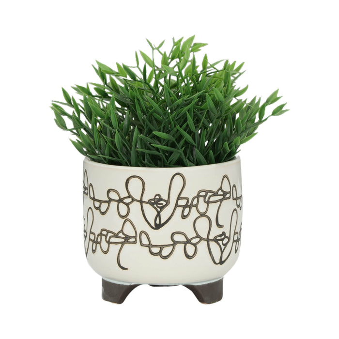 s-2-ceramic-6-8-scribble-footed-planter-beige-3