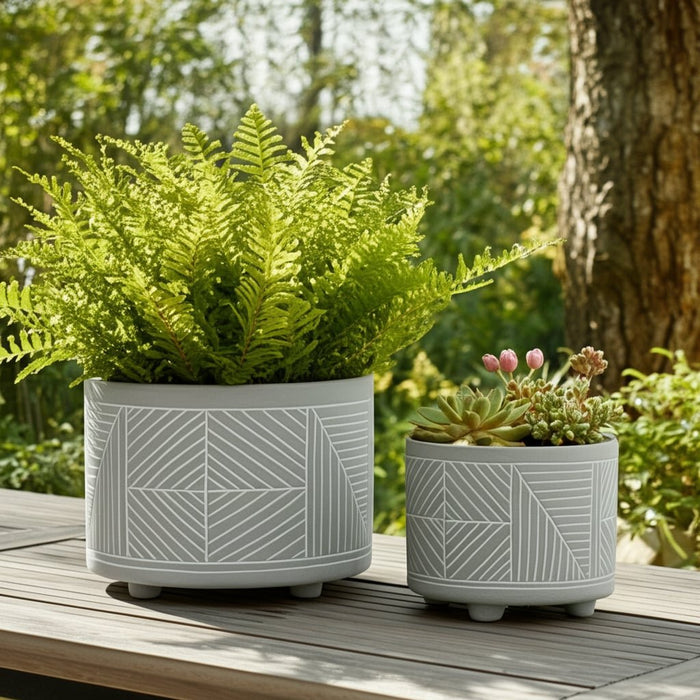 s-2-ceramic-diamond-footed-planter-10-12-gray-10