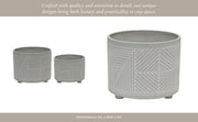 s-2-ceramic-diamond-footed-planter-10-12-gray-11