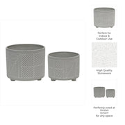 s-2-ceramic-diamond-footed-planter-10-12-gray-7