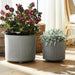 s-2-ceramic-diamond-footed-planter-10-12-gray-9