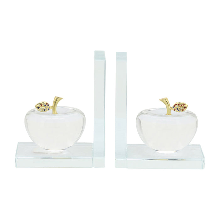 s-2-crystal-apple-bookends-clear-2