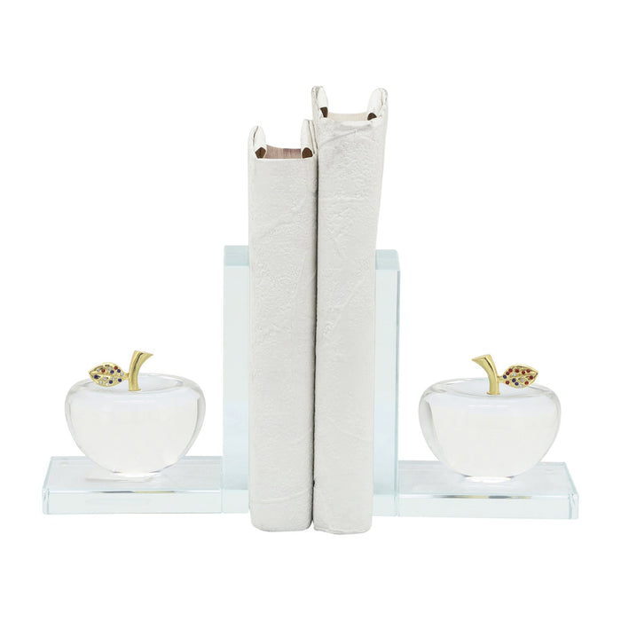 s-2-crystal-apple-bookends-clear-3