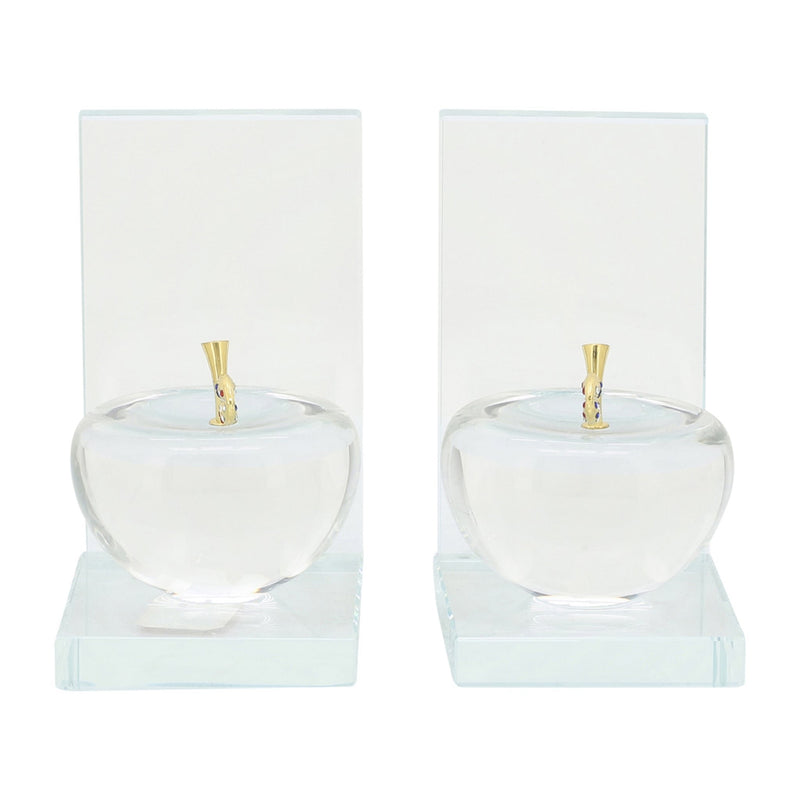 s-2-crystal-apple-bookends-clear-4