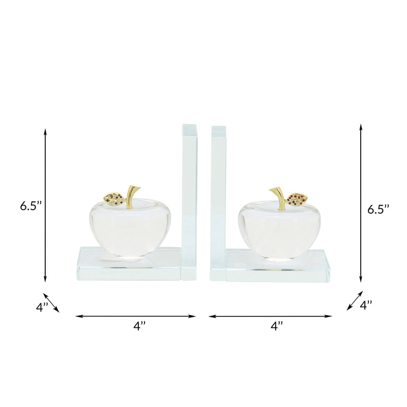 s-2-crystal-apple-bookends-clear-7