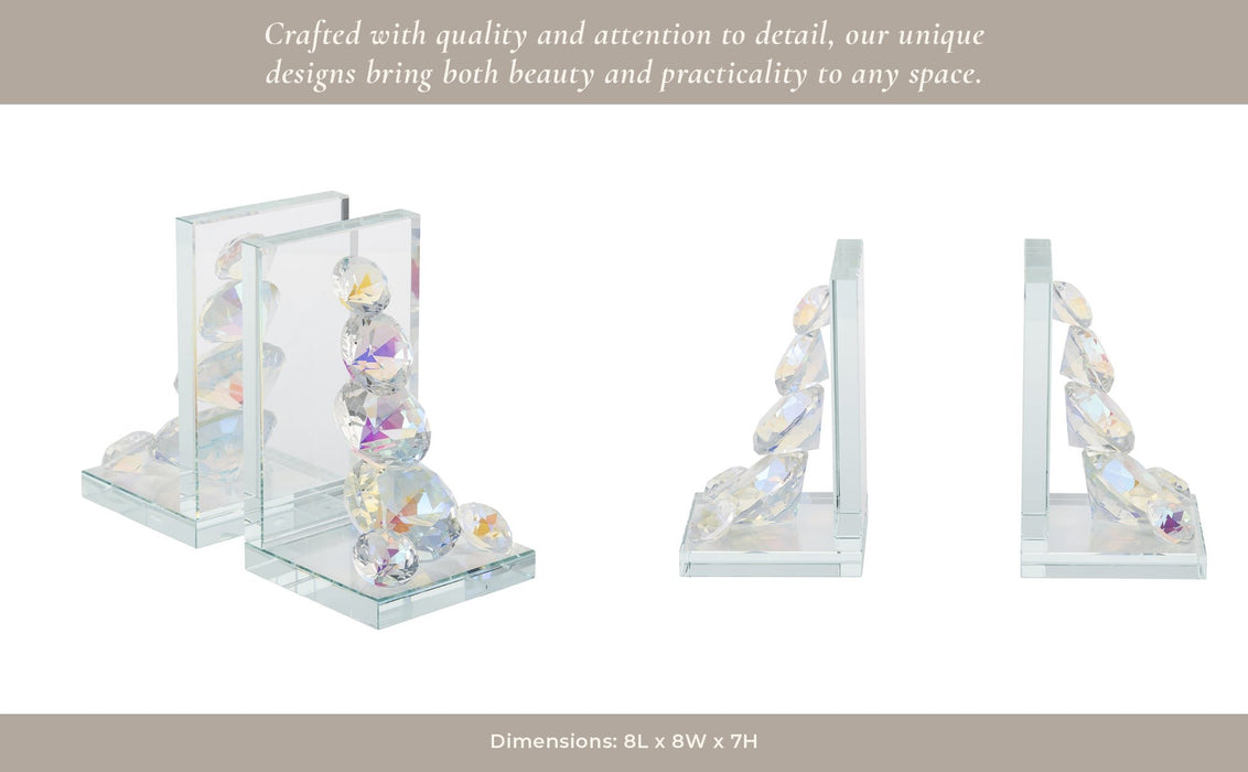 s-2-crystal-diamond-bookends-rainbow-11