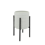 s-2-dotted-planters-in-metal-stand-white-3