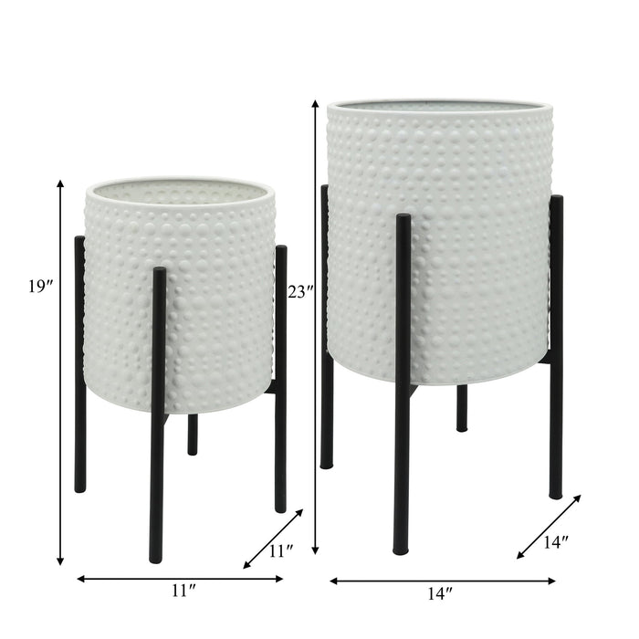s-2-dotted-planters-in-metal-stand-white-5