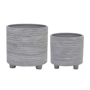 s-2-footed-planter-w-lines-6-8-gray-1