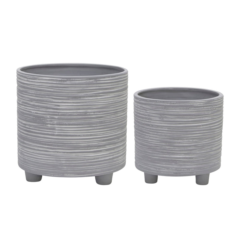 s-2-footed-planter-w-lines-6-8-gray-1