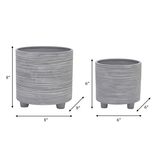 s-2-footed-planter-w-lines-6-8-gray-2