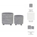 s-2-footed-planter-w-lines-6-8-gray-3