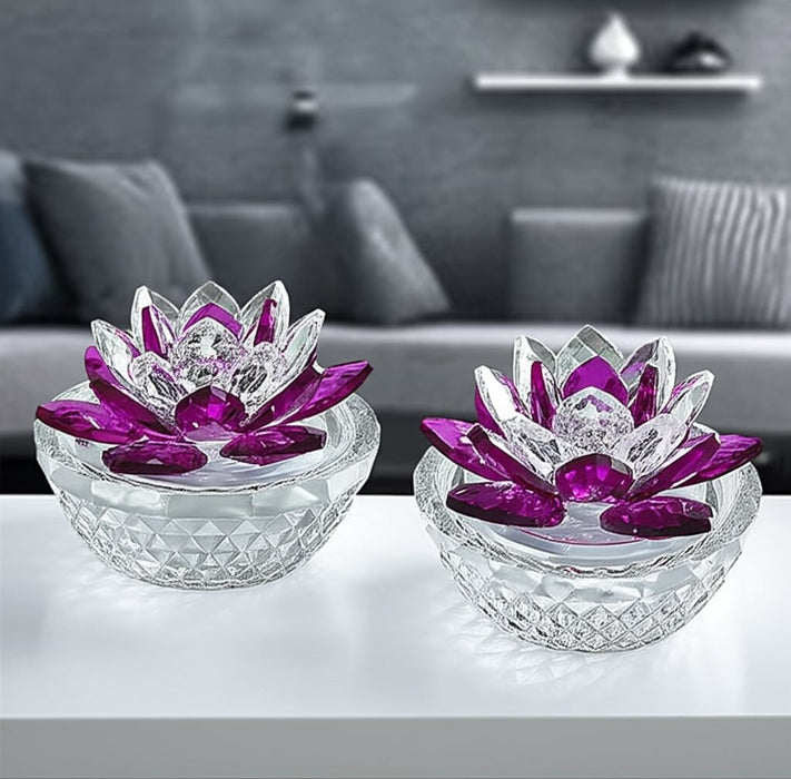 s-2-glass-trinket-box-clear-w-fushia-lotus-top-9