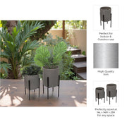 s-2-honeycomb-planter-on-metalstand-gray-blk-6