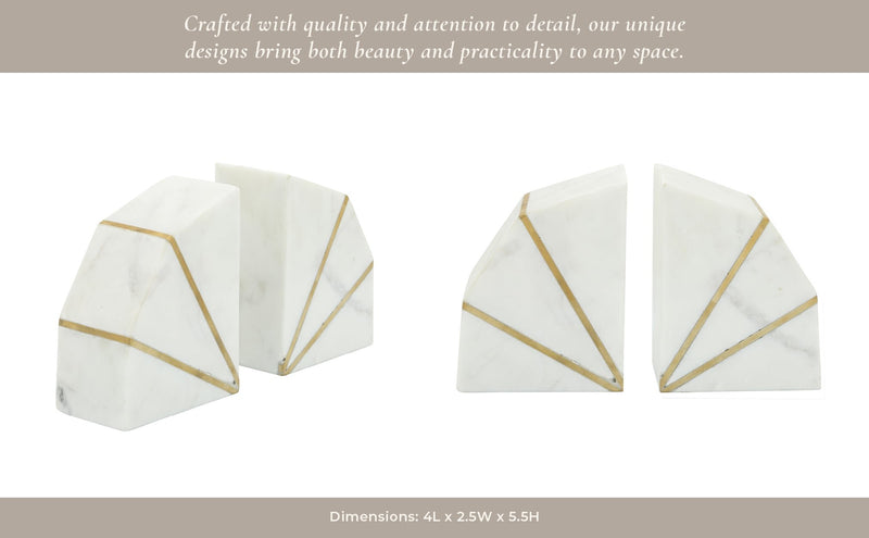 s-2-marble-5-h-accent-bookends-w-gold-inlays-wht-11