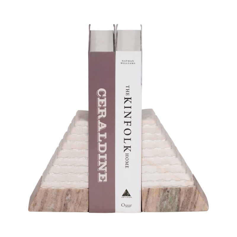 s-2-marble-6-h-pyramid-bookends-white-onyx-2
