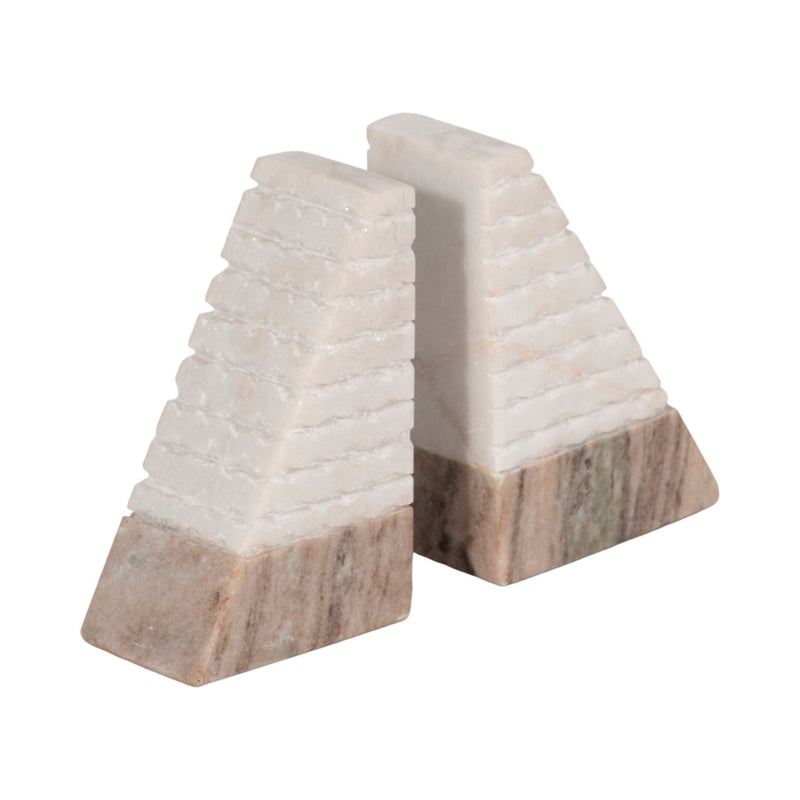 s-2-marble-6-h-pyramid-bookends-white-onyx-3