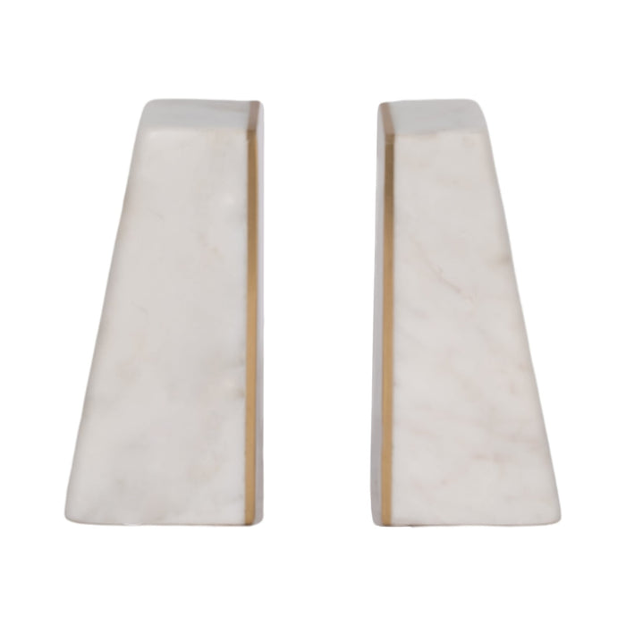 s-2-marble-6-h-slanted-bookends-w-gold-trim-white-1