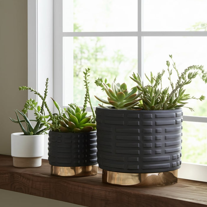 s-2-maze-metallic-planters-6-8-black-11