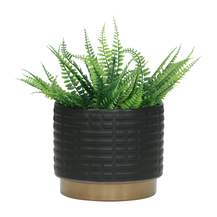 s-2-maze-metallic-planters-6-8-black-3