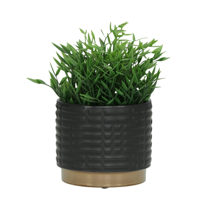 s-2-maze-metallic-planters-6-8-black-4