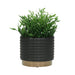 s-2-maze-metallic-planters-6-8-black-4