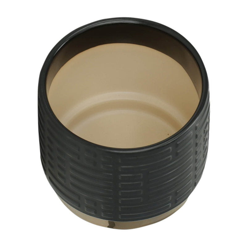 s-2-maze-metallic-planters-6-8-black-5