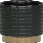 s-2-maze-metallic-planters-6-8-black-7
