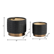 s-2-mesh-metallic-planters-6-8-black-3