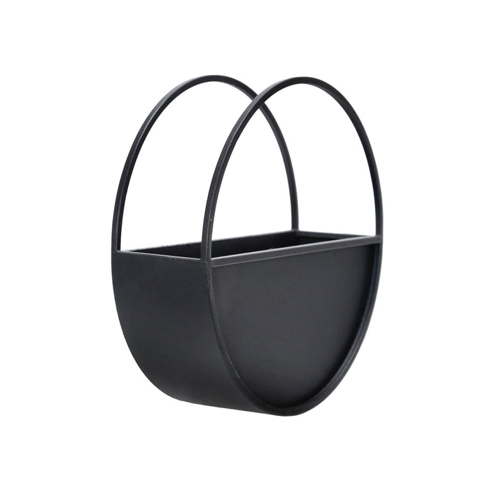 s-2-metal-9-12-round-wall-planters-black-3