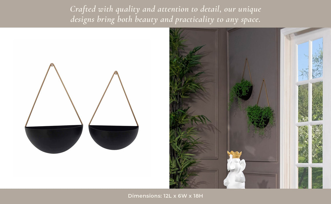 s-2-metal-half-moon-wall-planters-black-7