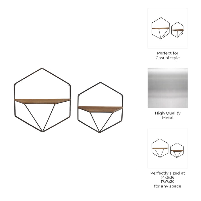 s-2-metal-wood-hexagon-wall-shelves-brown-8