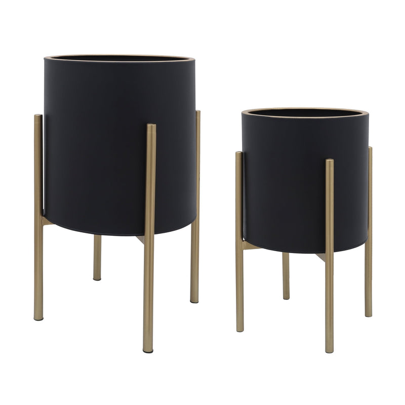 s-2-planter-on-metal-stand-black-gld-1
