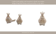 s-2-resin-birds-w-crowns-brown-10