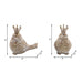 s-2-resin-birds-w-crowns-brown-7