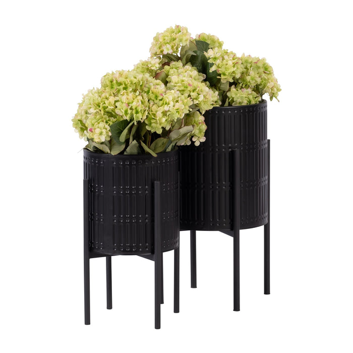 s-2-ridged-planters-in-metal-stand-black-2