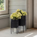 s-2-ridged-planters-in-metal-stand-black-7