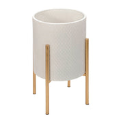 s-2-textured-planter-on-metal-stand-white-gold-4