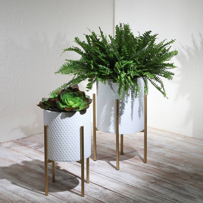 s-2-textured-planter-on-metal-stand-white-gold-7