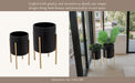 s-2-textured-planter-on-metalstand-black-gld-9