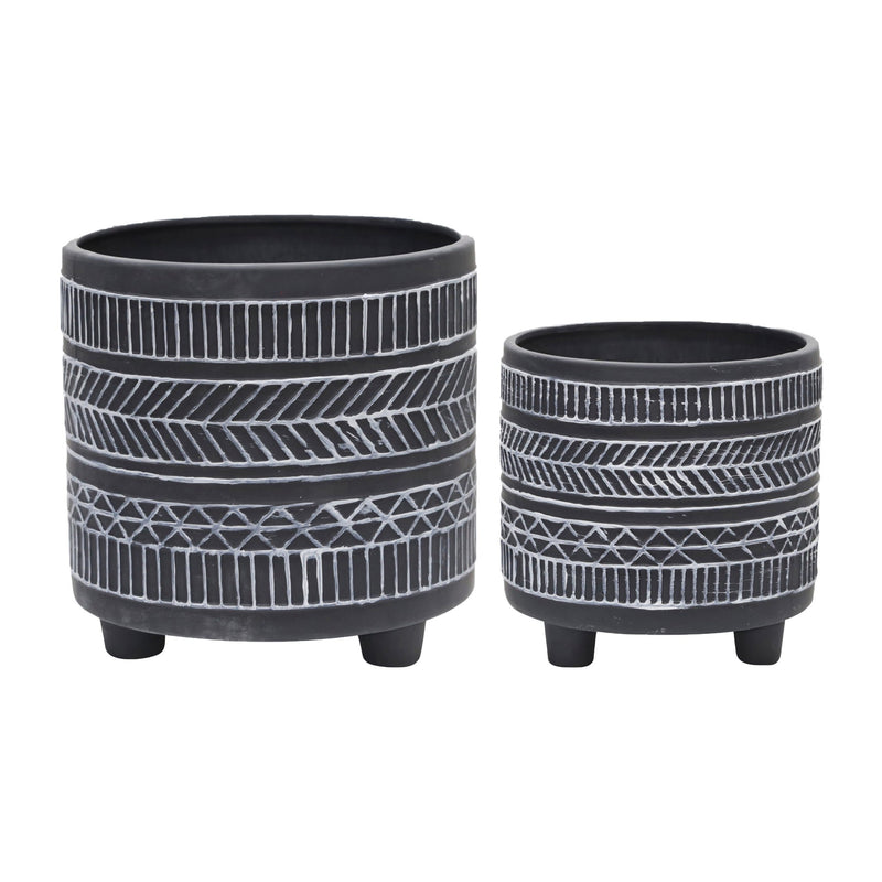 s-2-tribal-look-footed-planter-6-8-black-1