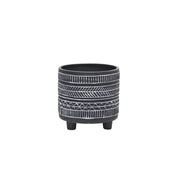 s-2-tribal-look-footed-planter-6-8-black-2